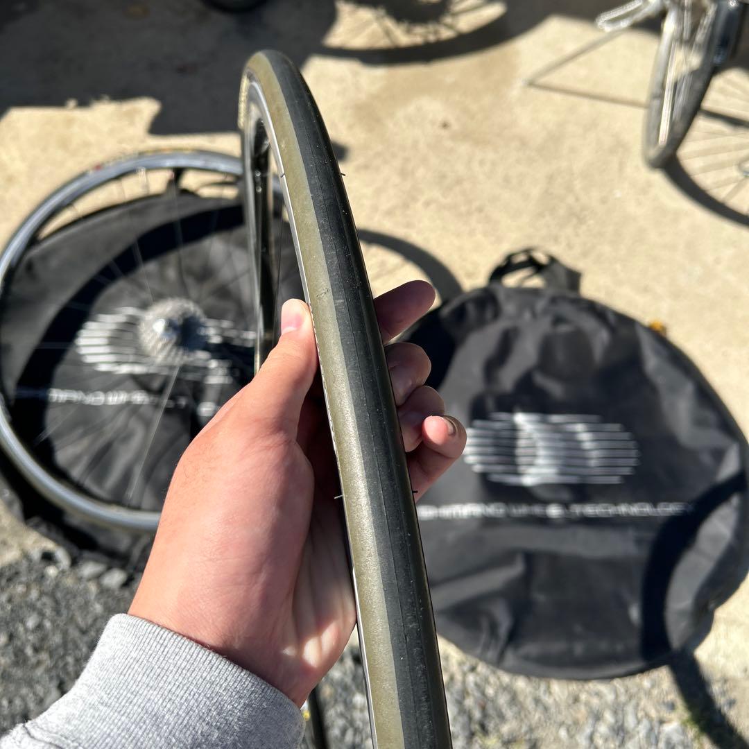 SHIMANO 完組ホイール カセット付き ETRTO 25C