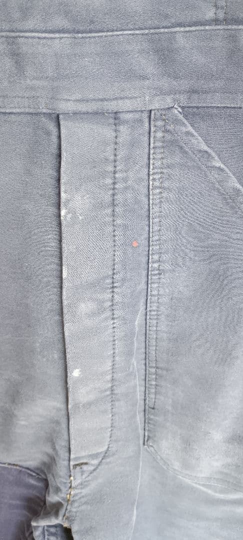 50s EURO VINTAGE モンサンミッシェル モールスキンオーバーオール