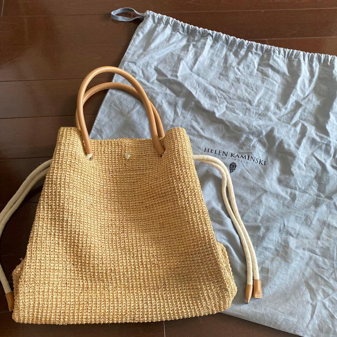 HELEN KAMINSKI ベージュ トートバッグ 保存袋付き