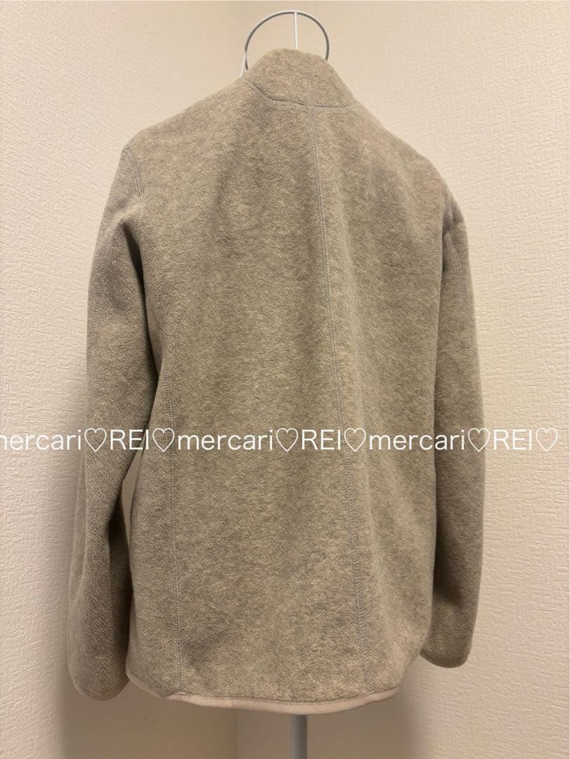 DANTON ダントン フリース ノーカラー　ジャケット　38 L