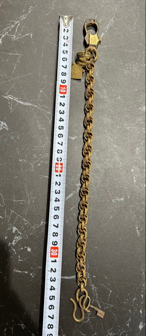 ウォレットチェーン TOPAZ -WALLET CHAIN- BRASS