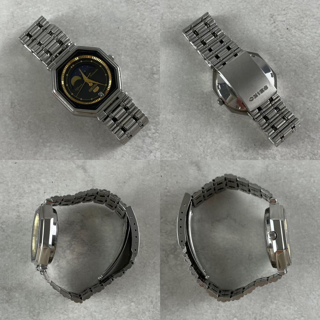 超希少美品⭐︎SEIKO セイコー 5 ルナカレンダー6347-5000 AT