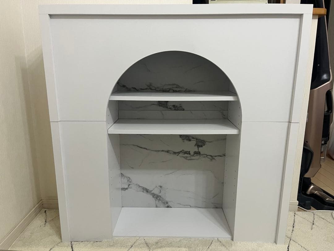 LOWYA大理石風マントルピース 韓国インテリア