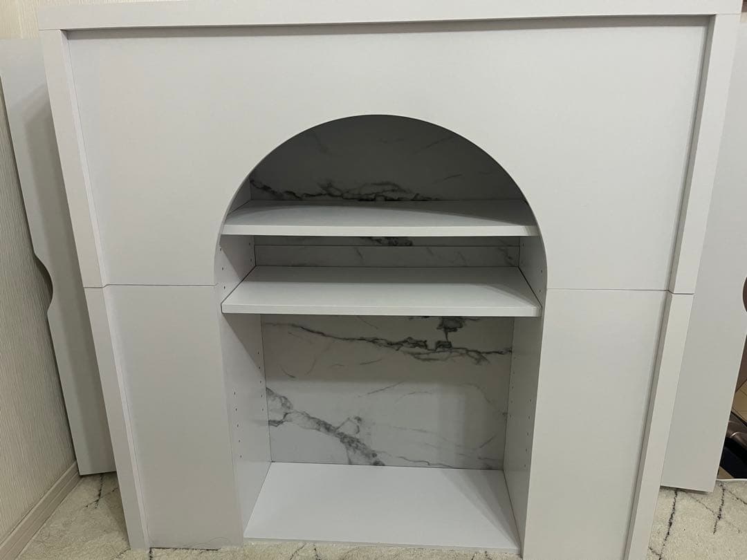 LOWYA大理石風マントルピース 韓国インテリア