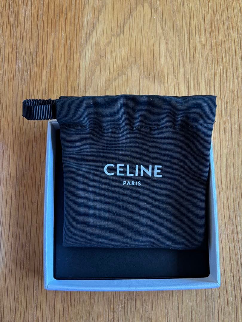 CELINE ゴールド ヘアクリップ 専用ポーチ付き
