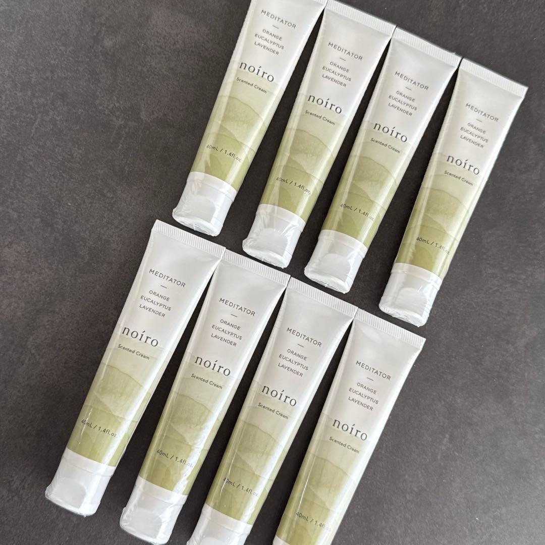 新品未使用 noiro ハンド&ボディクリーム メディテーター 8本セット