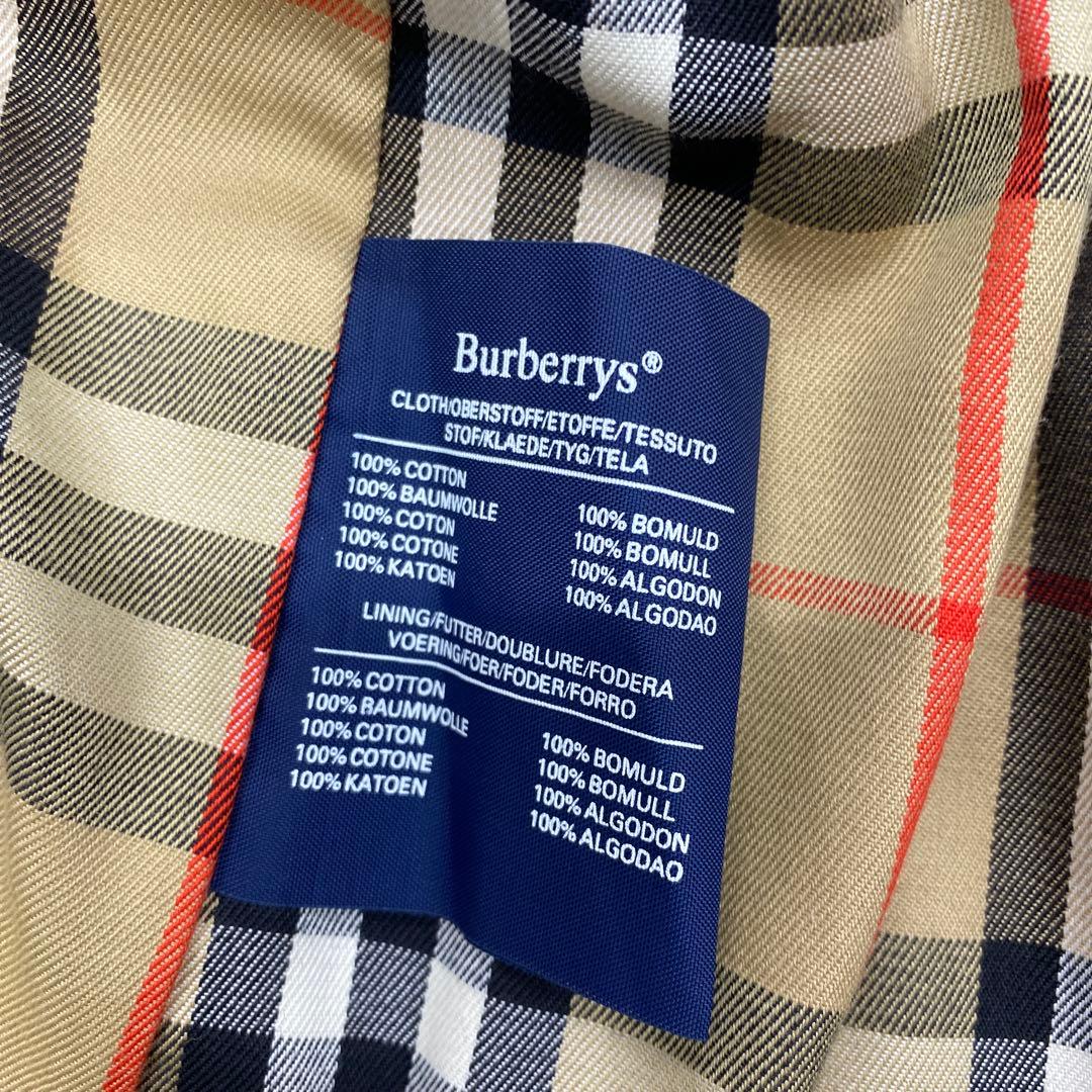 Burberrys チェック柄 トレンチコート　わ58