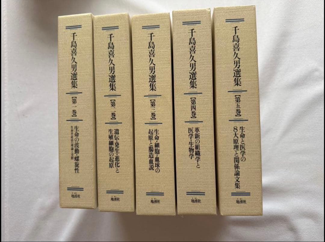 千島喜久男選集1~5巻全揃