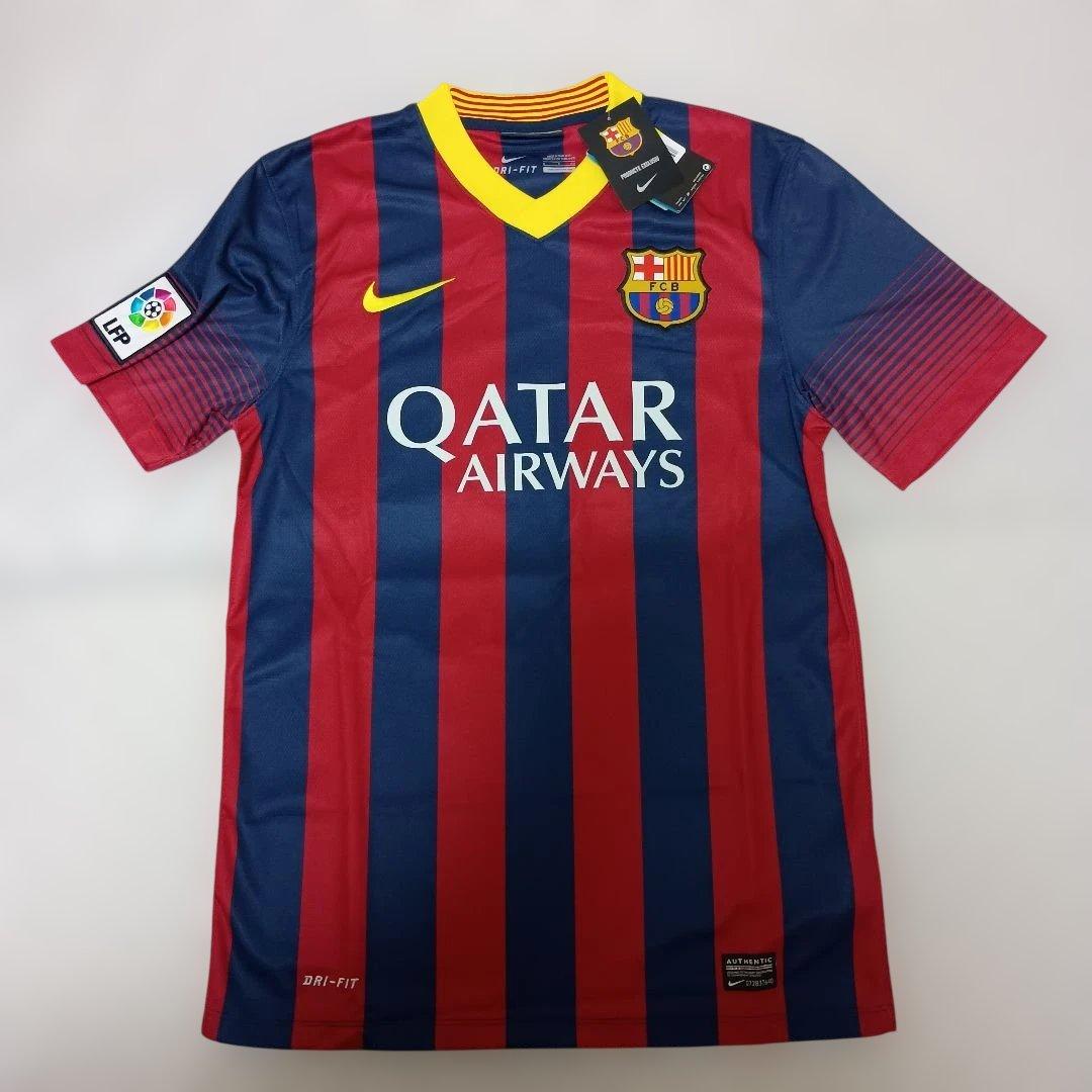 メッシ　バルセロナユニフォーム　紙タグ付き未使用品　リオネルメッシ　バルサ