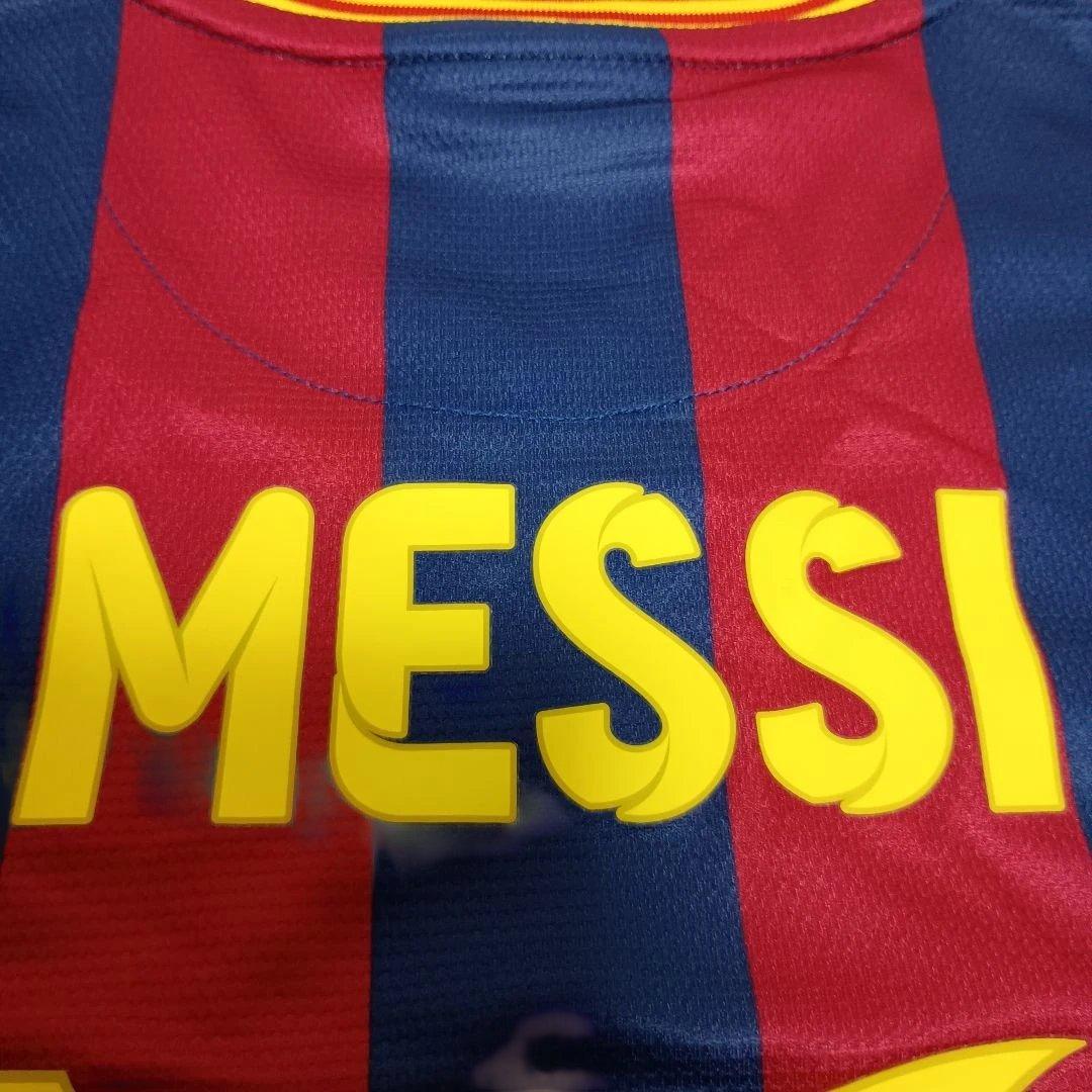メッシ　バルセロナユニフォーム　紙タグ付き未使用品　リオネルメッシ　バルサ