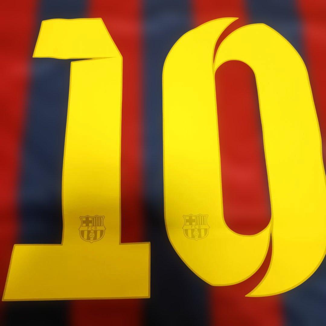 メッシ　バルセロナユニフォーム　紙タグ付き未使用品　リオネルメッシ　バルサ