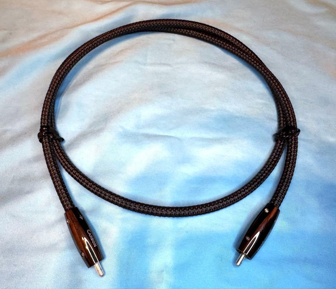 オーディオクエスト 同軸ケーブル DigitalCoax Carbon 1m