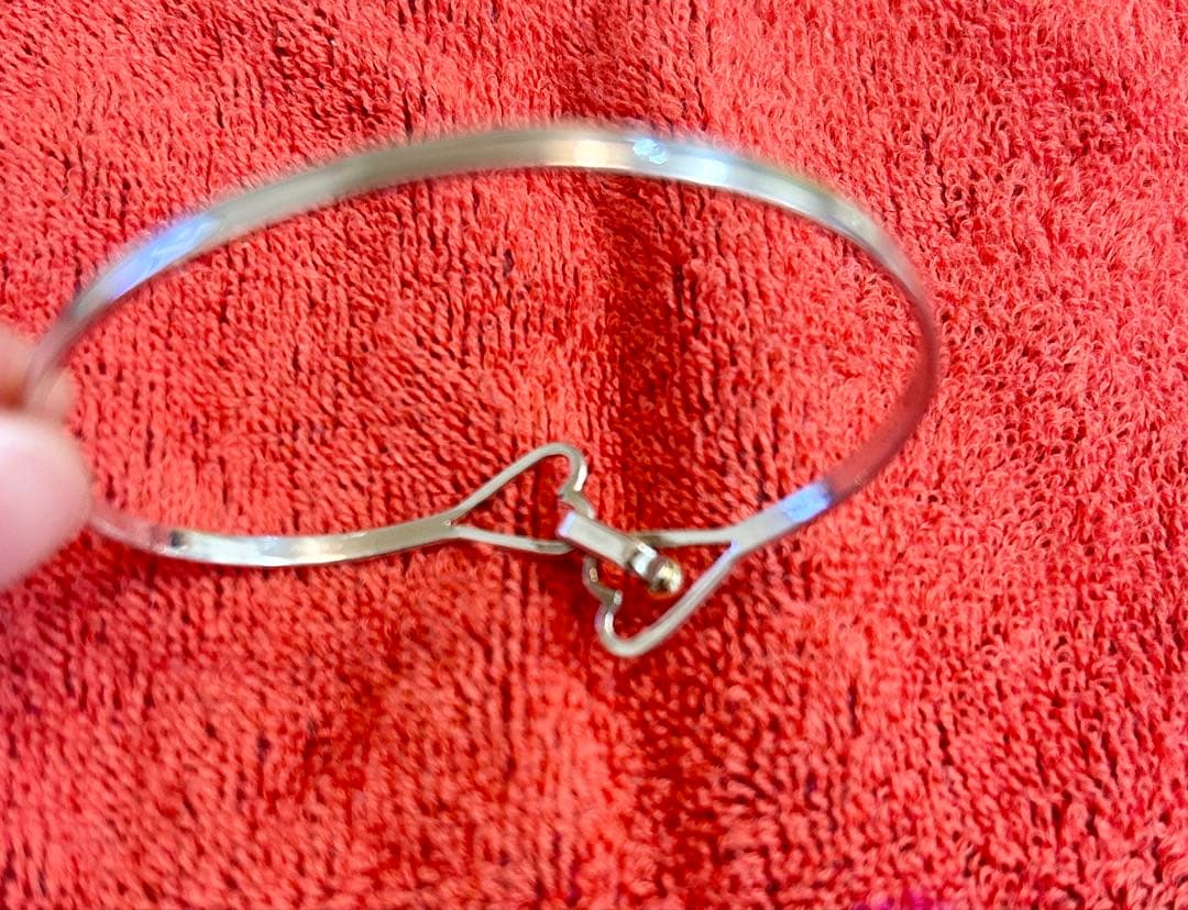 【Tiffany&Co.】シルバー&14Kバングル