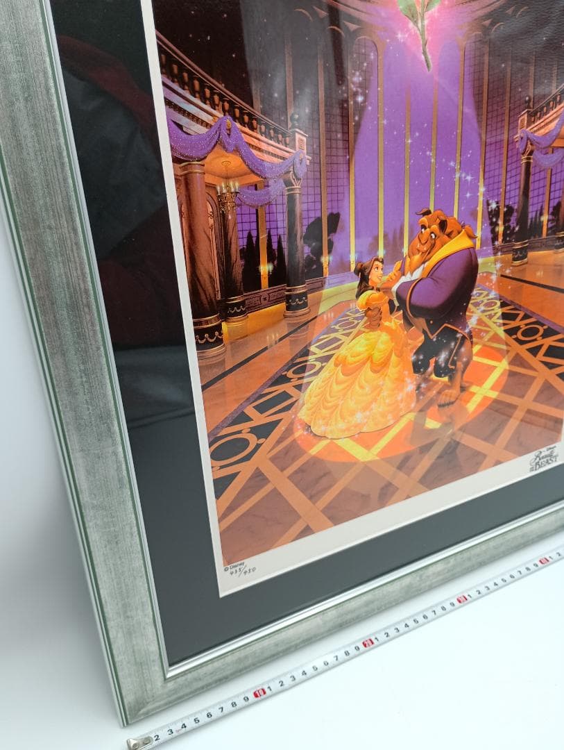 限定　美女と野獣　Disney　マジックオブラブ　シルクスクリーン　ディズニー
