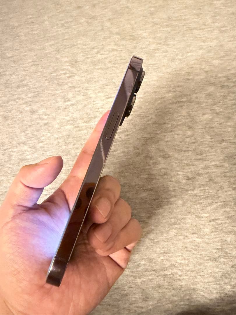 極美品 iphone14 pro 256gb ケース付き ディープパープル