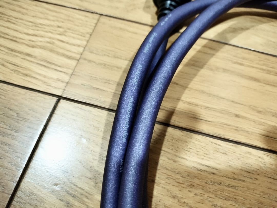 美品 audio-Technica AT-AC500 2m 電源ケーブル