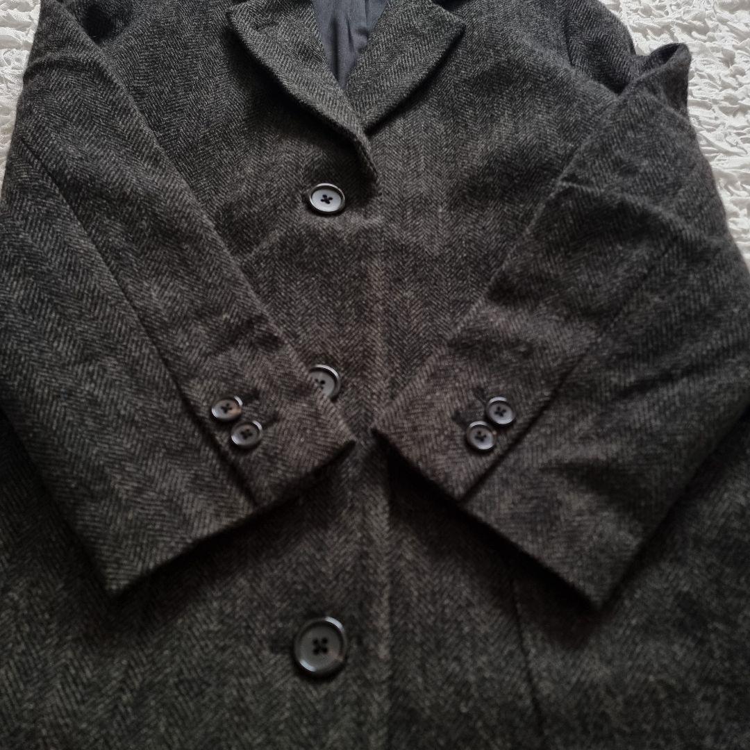 マーガレットハウエル　BRITISH WOOL TWEED　ウール　コート