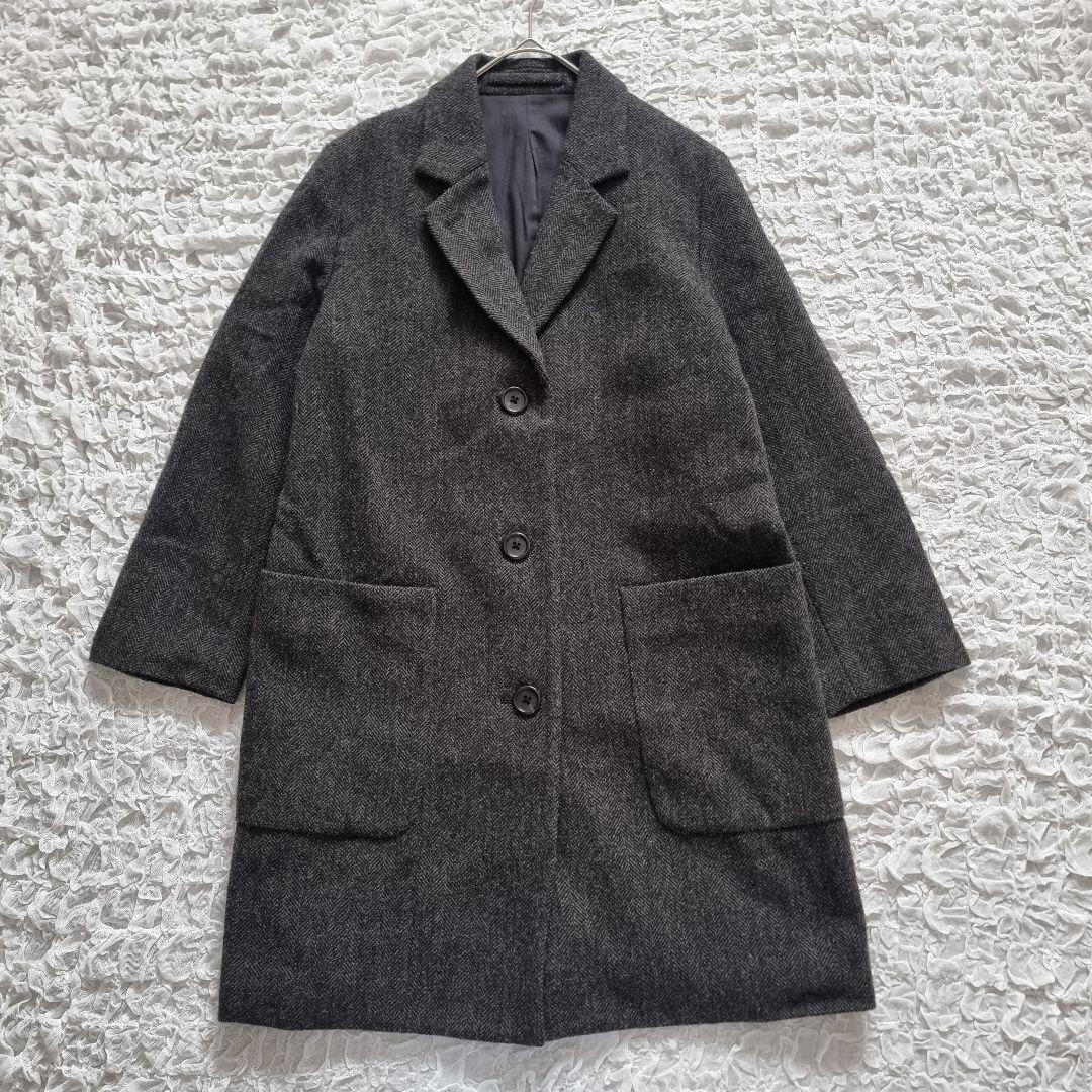 マーガレットハウエル　BRITISH WOOL TWEED　ウール　コート