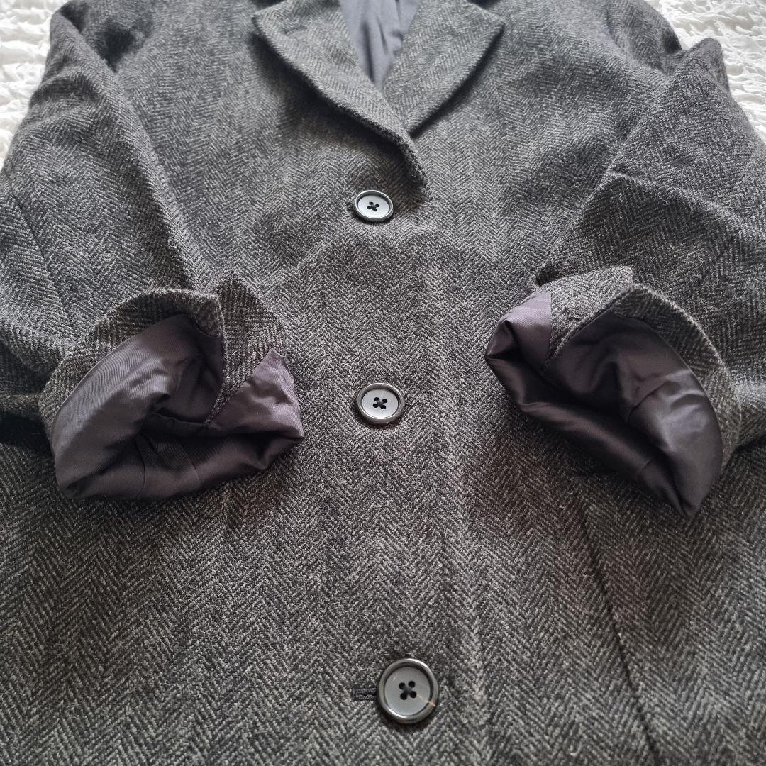 マーガレットハウエル　BRITISH WOOL TWEED　ウール　コート