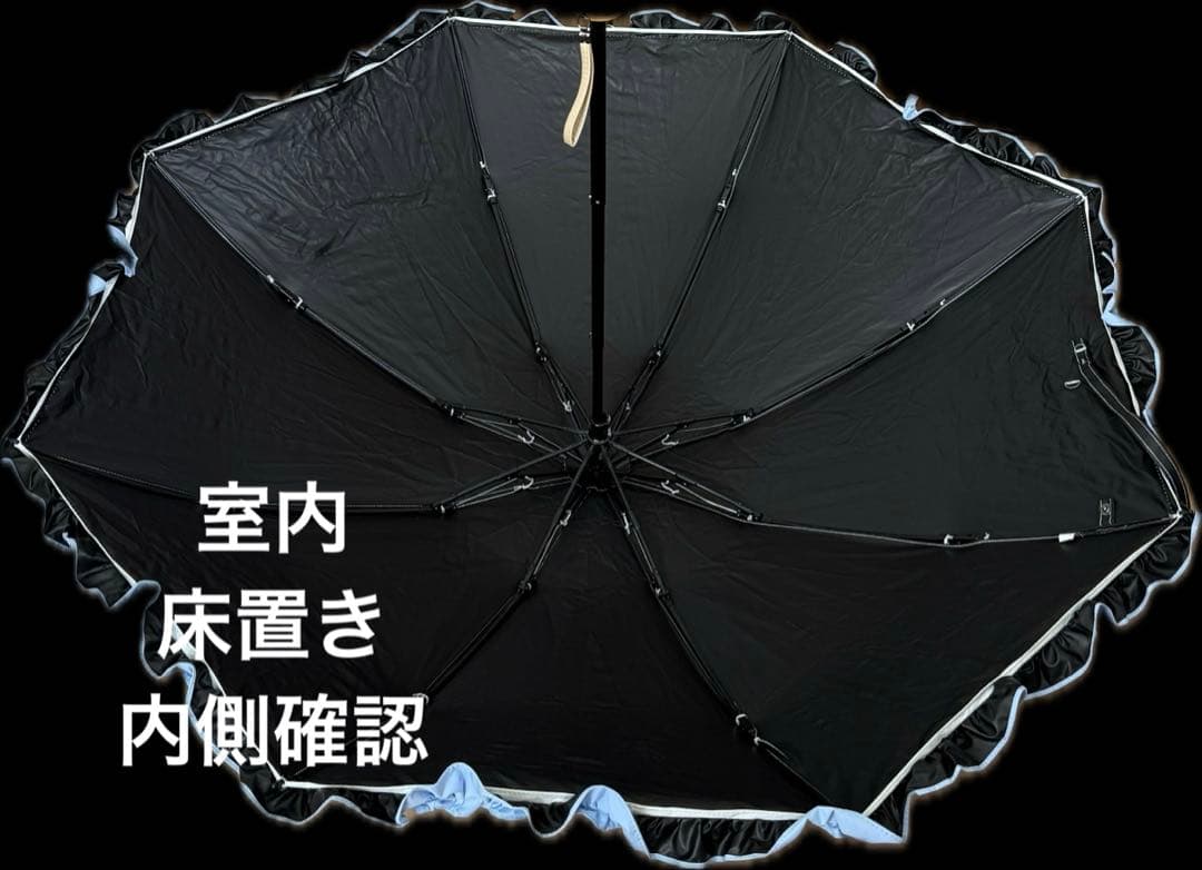 芦屋ロサブラン 3段折りたたみ 50cm(傘袋付)シングルフリル