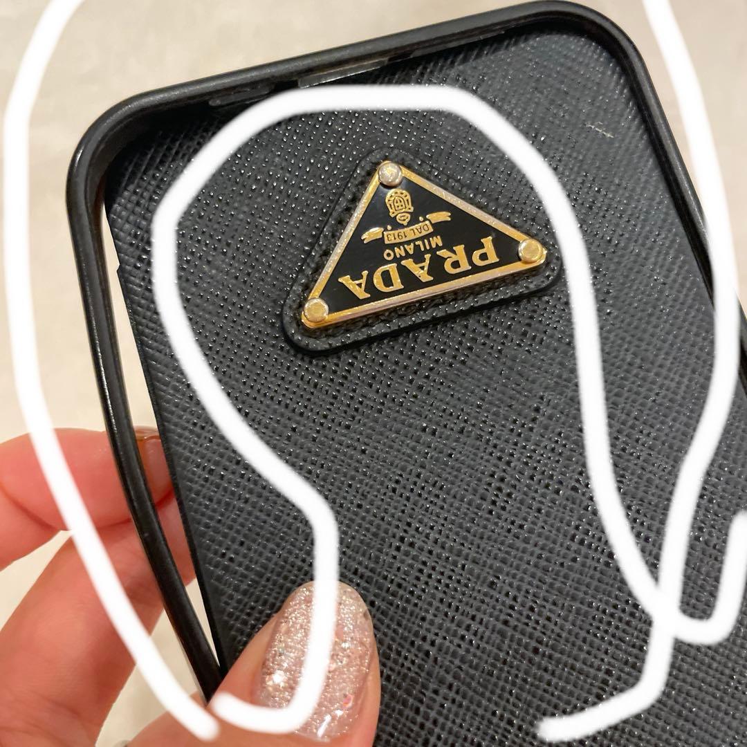 PRADA iPhone13用スマホケース プラダ　箱あり