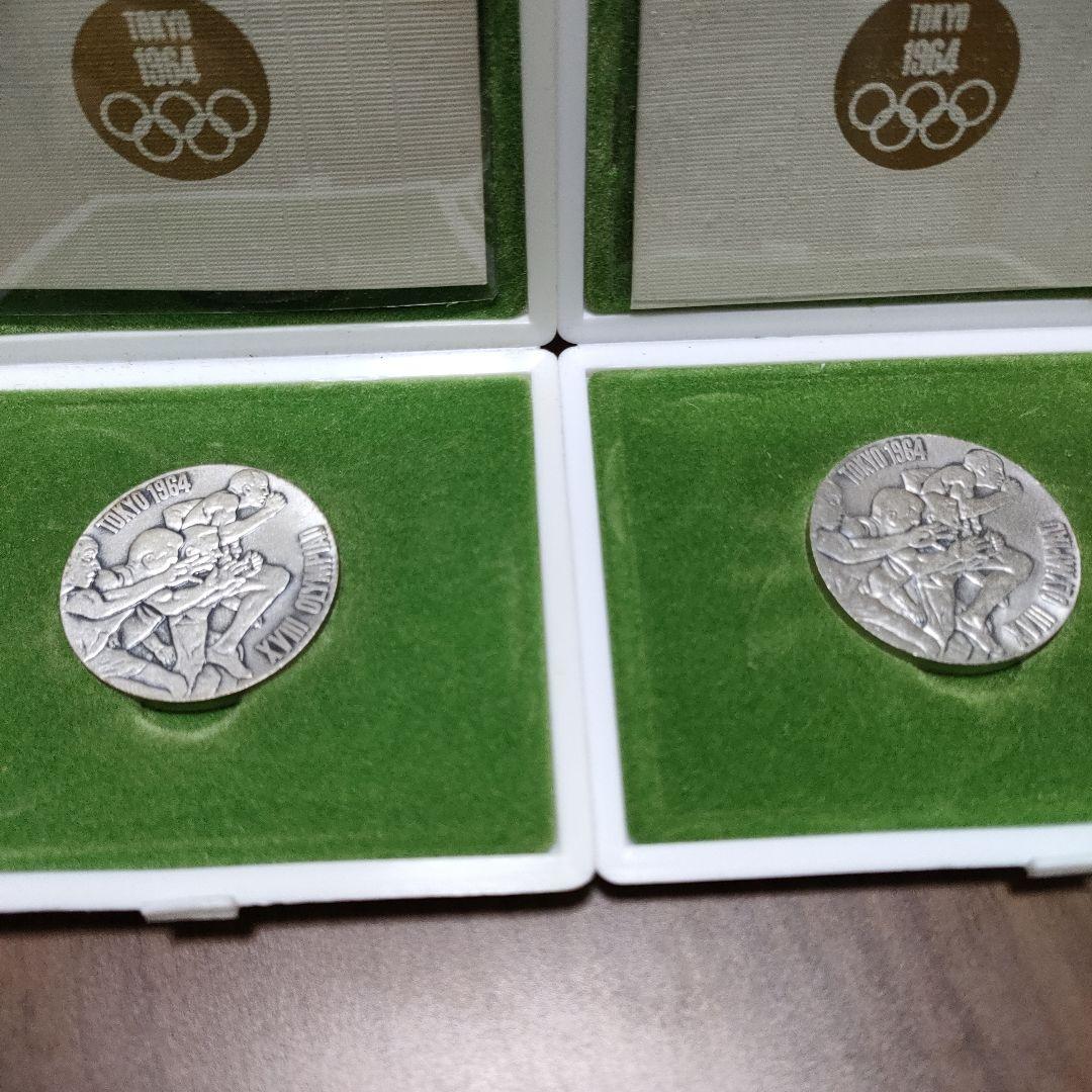 s*u様 1964年東京オリンピック 銀メダル 2枚セット