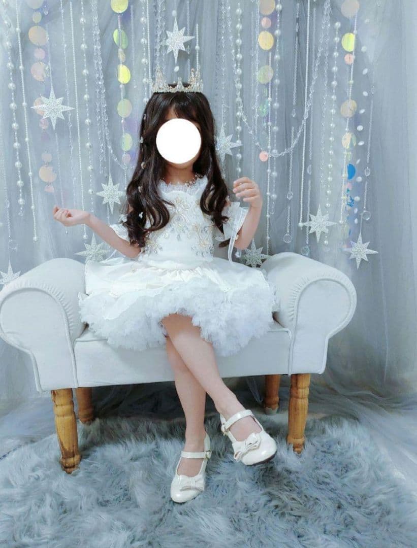 ビジューキラキラ ドレス 2着セット