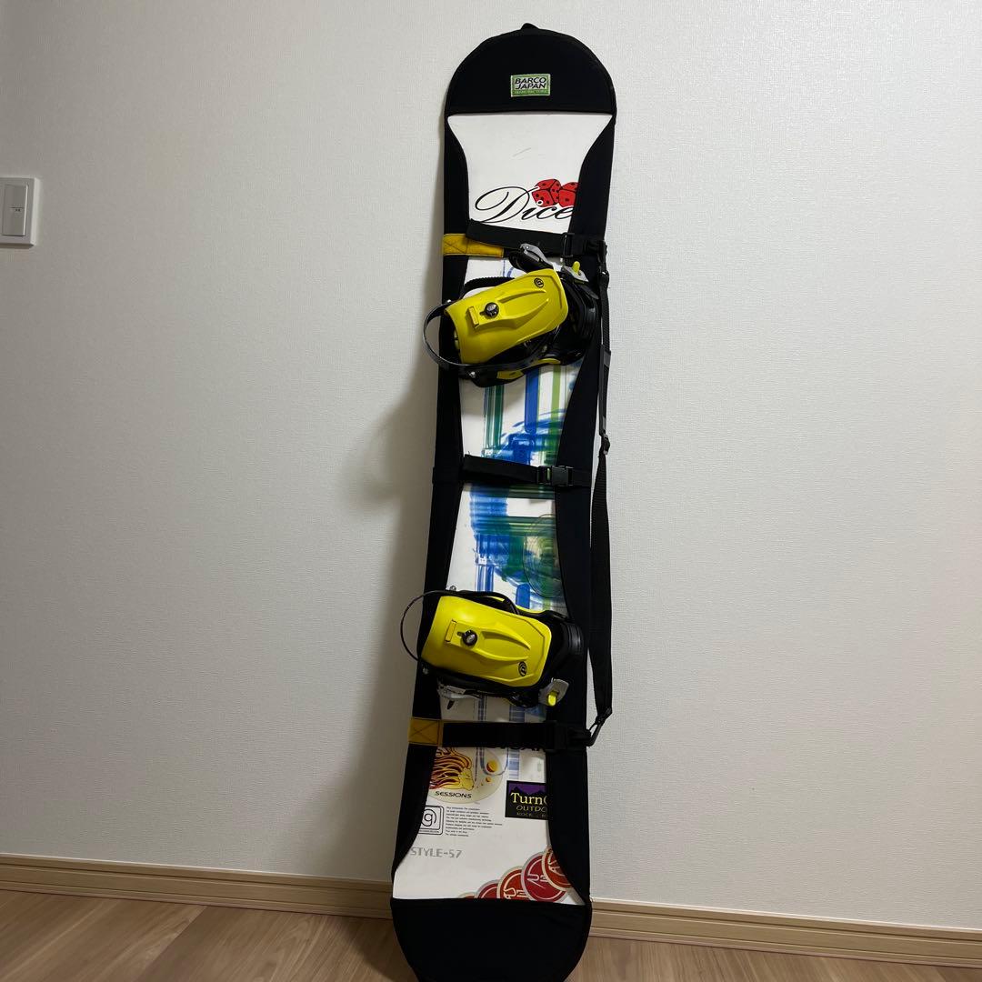 スノーボード　Gray カバー付き