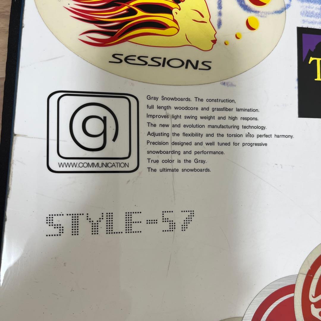 スノーボード　Gray カバー付き