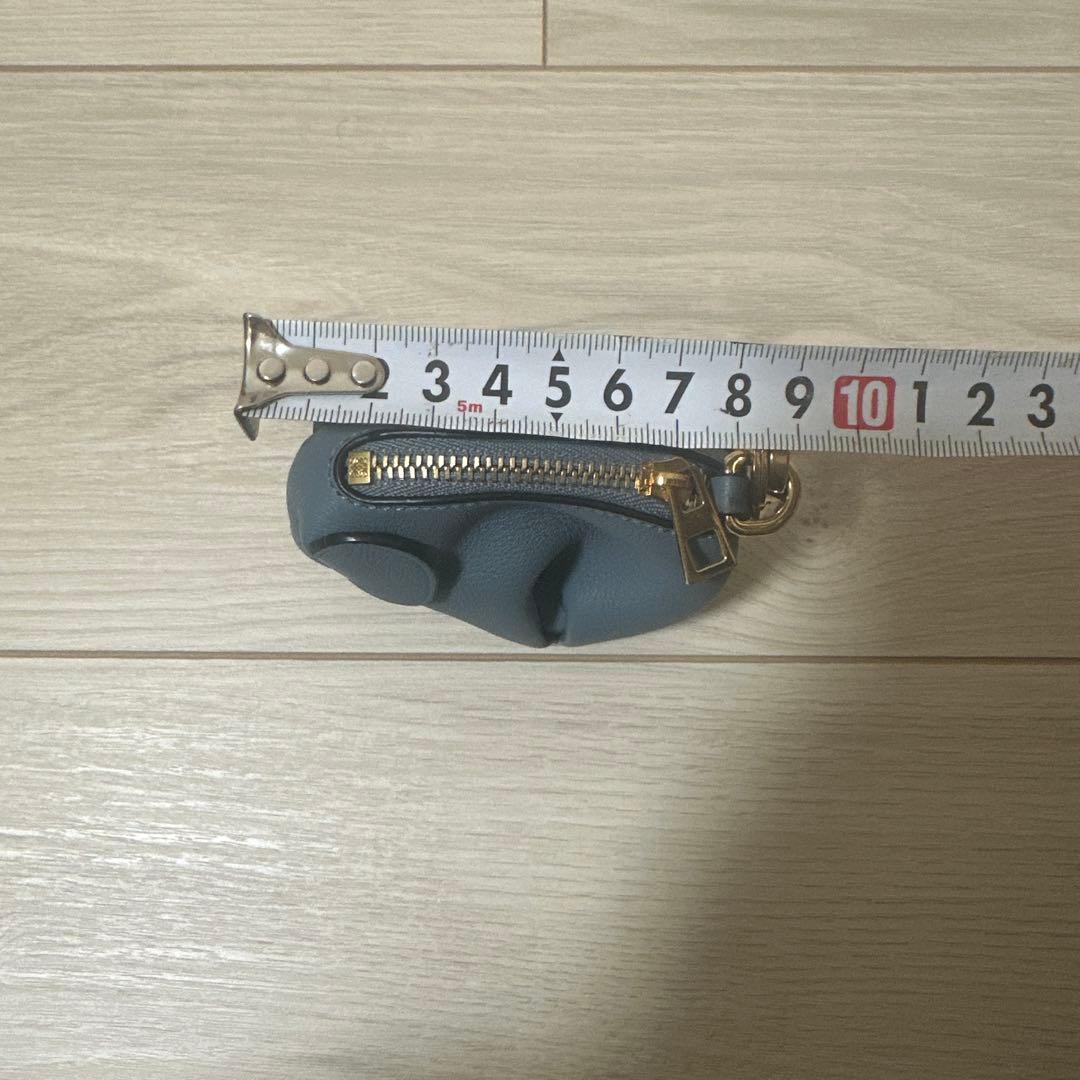 お値下げ‼️美品 ロエベLOEWE ゾウ ケース チャーム ブルー
