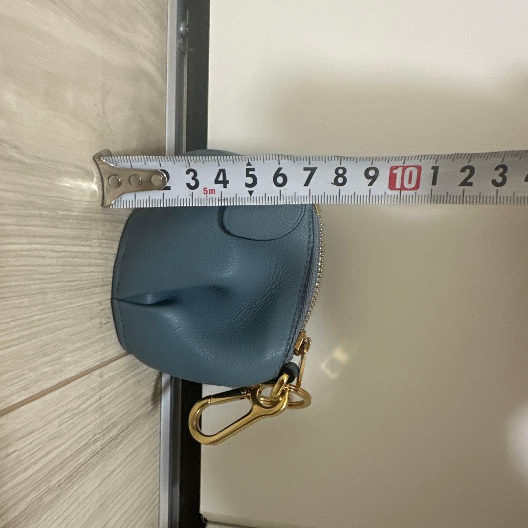 お値下げ‼️美品 ロエベLOEWE ゾウ ケース チャーム ブルー