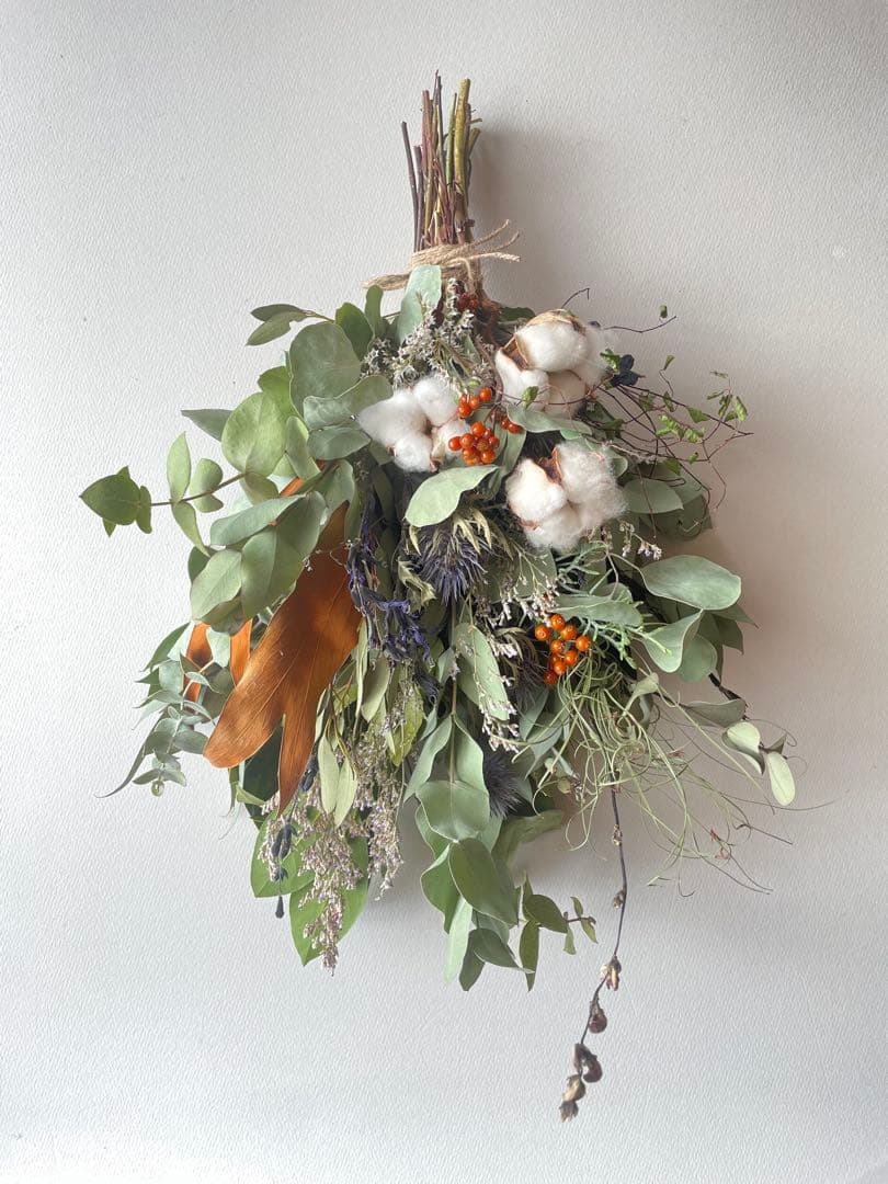 ⭐︎✳︎なが⭐︎✳︎ドライフラワー⭐︎✳︎季節のスワッグ⭐︎ユーカリ