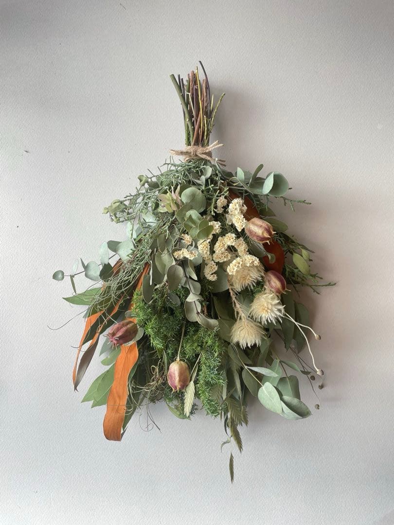 ⭐︎✳︎なが⭐︎✳︎ドライフラワー⭐︎✳︎季節のスワッグ⭐︎ユーカリ