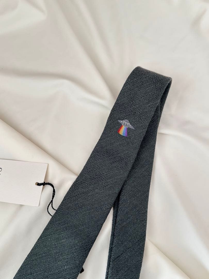 【新品ギフトにも】GUCCI ダークグリーン ネクタイ UFO