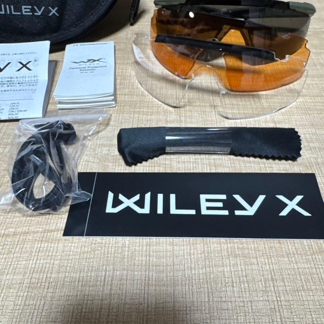 ［Wiley X] 自衛隊仕様 ワイリーエックス セイバー アドバンス ゴーグル