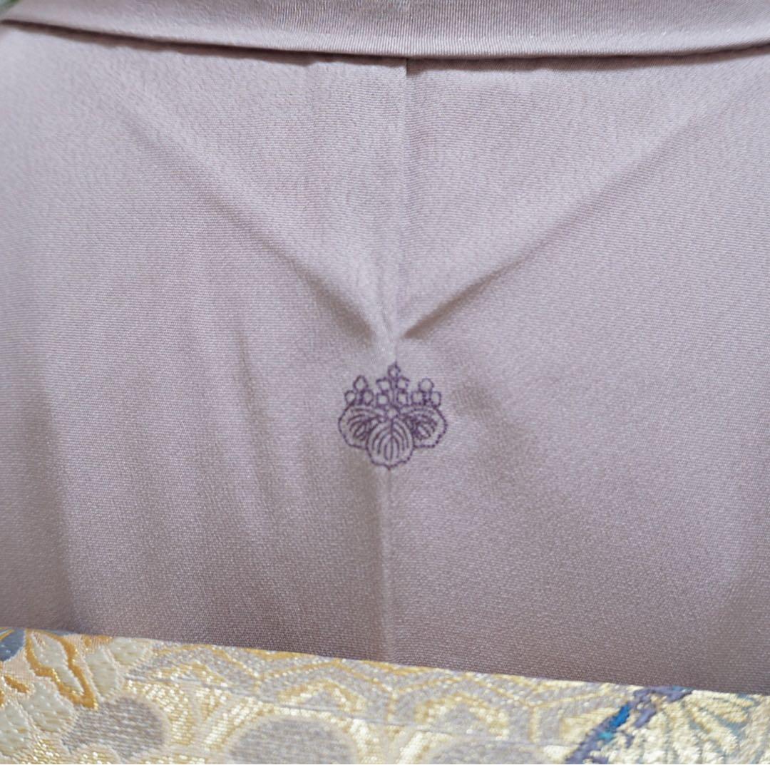 mai⭐︎訪問着フルセット　卒業式　入学式　正絹　ちりめん　一つ紋