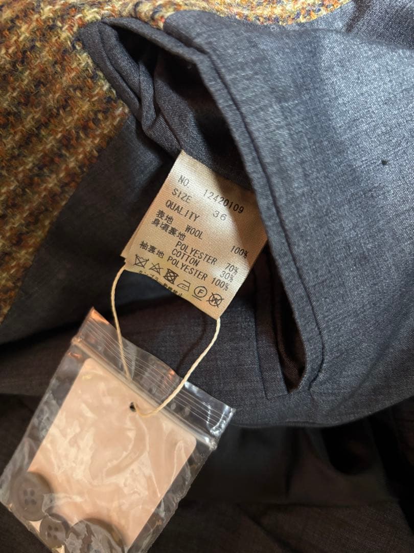 ジャケット・アウター TODAYFUL Wool100% Check Jacket