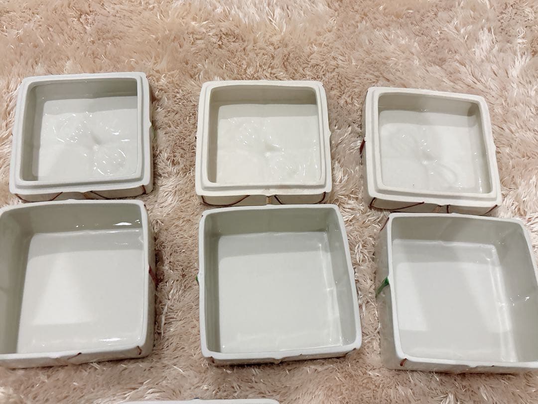 食器　瑞香 京焼き　飾結び　5個セット　蓋物