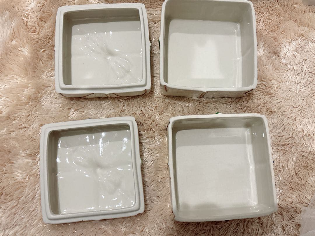 食器　瑞香 京焼き　飾結び　5個セット　蓋物