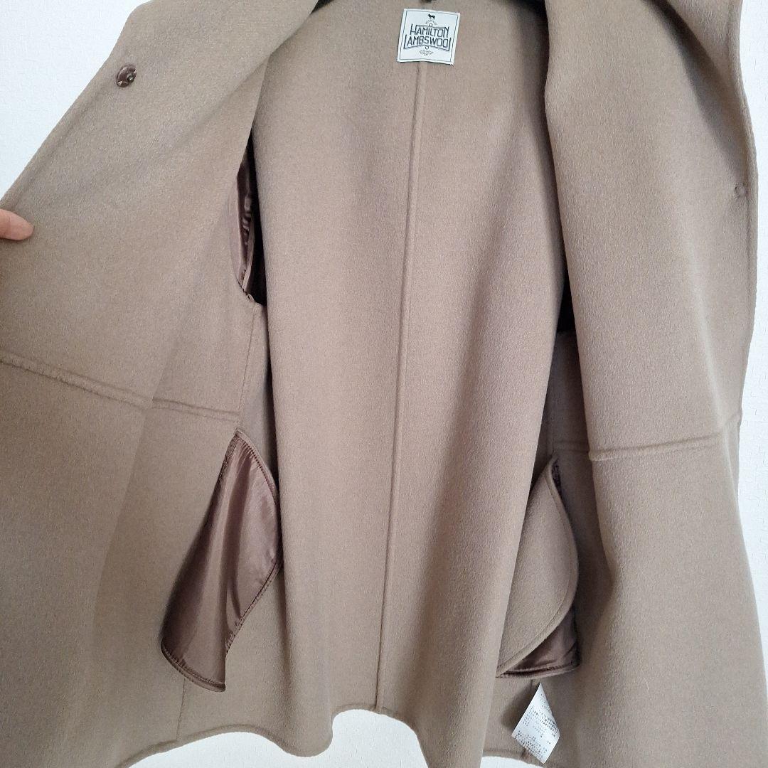 専用　　INDIVI　ハミルトン　フーテッドリバーコート　ショートコート