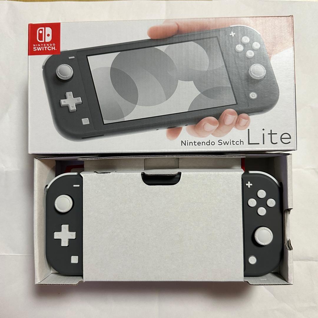 Nintendo Switch Lite グレー 本体 付属品完備