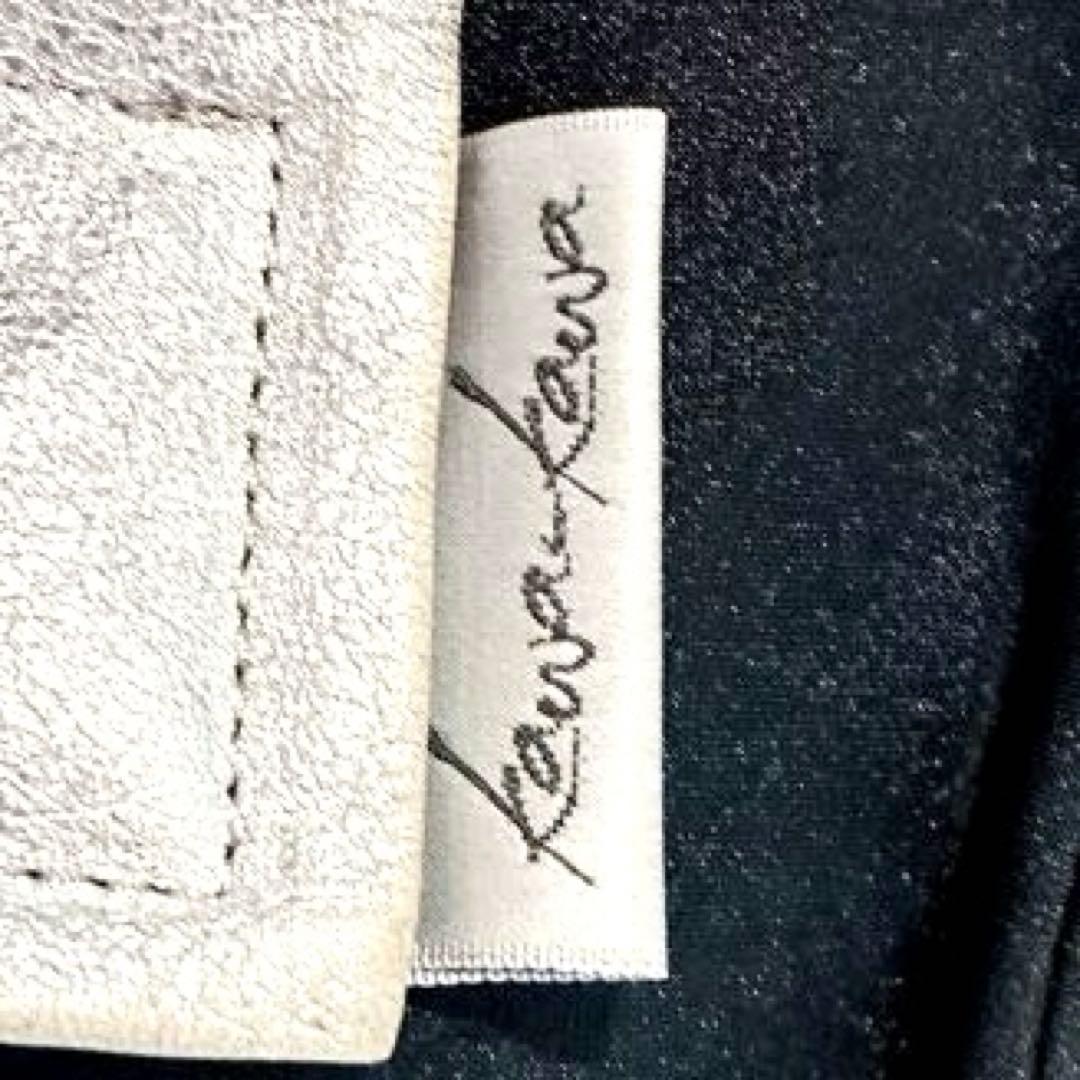 【美品】kawa-kawa wet トートバッグSサイズ シルバーハンドル　黒