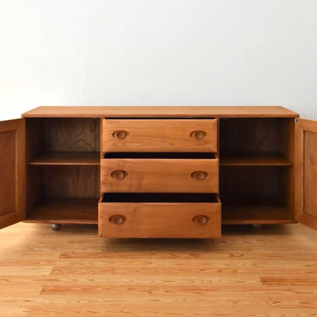 ERCOL アーコール　イギリス　サイドボード　エルム材