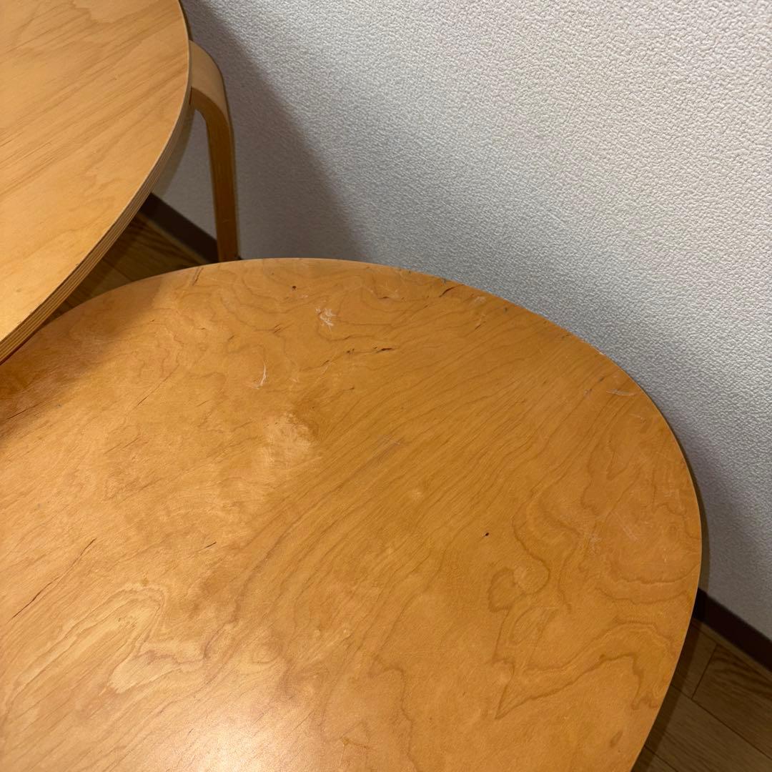 IKEA SVALSTA ネストテーブル 2点セット 　細かい傷あり