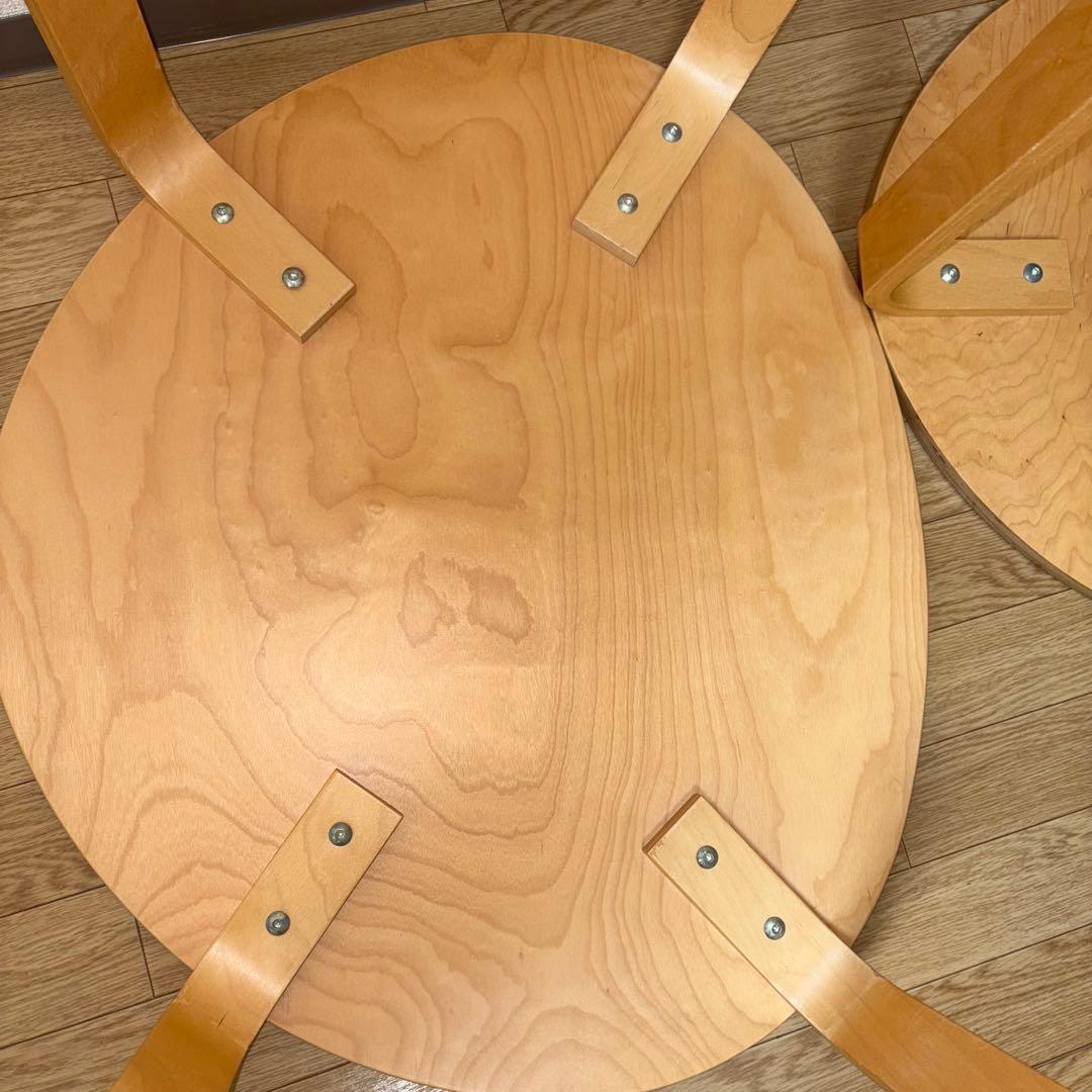 IKEA SVALSTA ネストテーブル 2点セット 　細かい傷あり