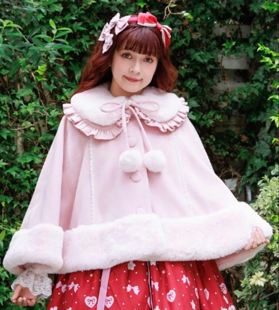 Chalmiere シャルミエール ドーリーケープ 白