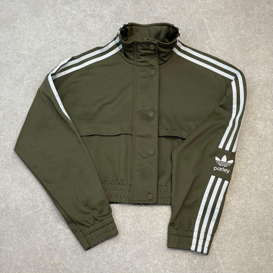 【美品】adidas × PARLEY ショート丈 トラックジャケット 2XL