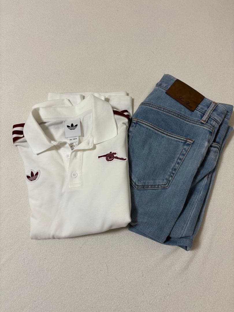 adidas アーセナル　テラスアイコン　ポロシャツ　長袖　S