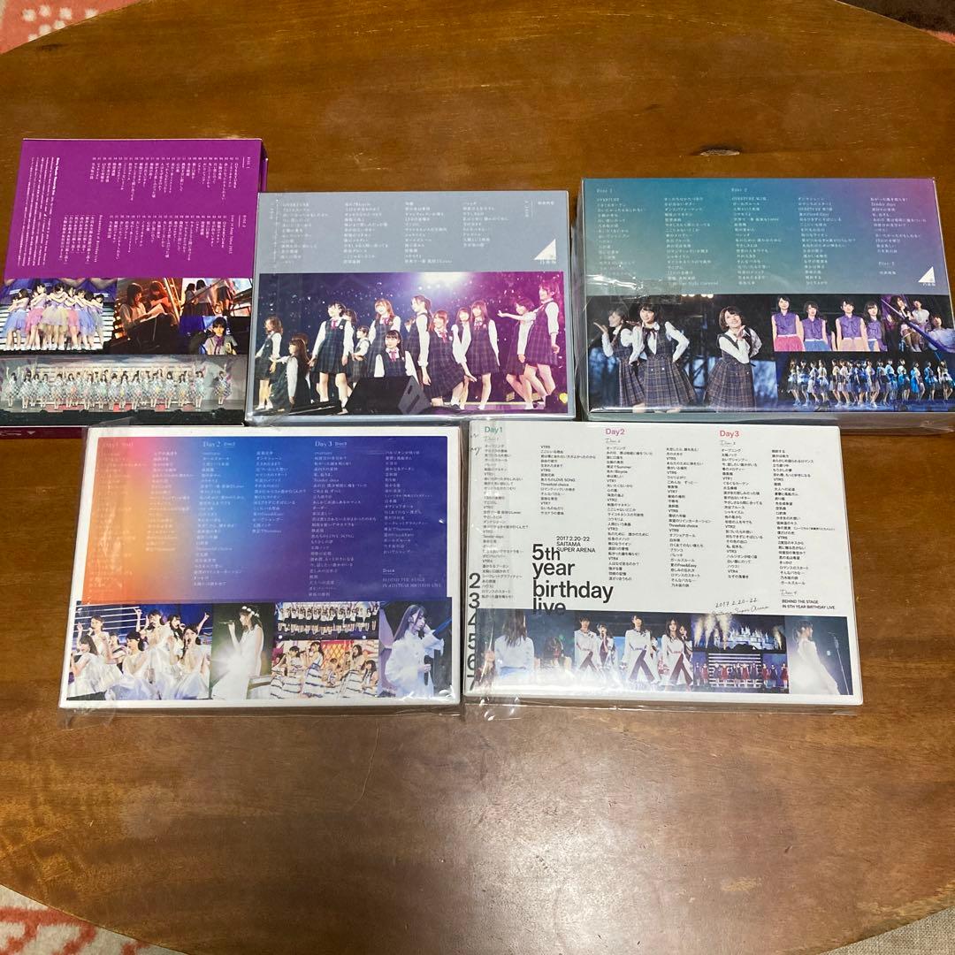 乃木坂46/1st〜5th YEAR BIRTHDAY LIVE セット