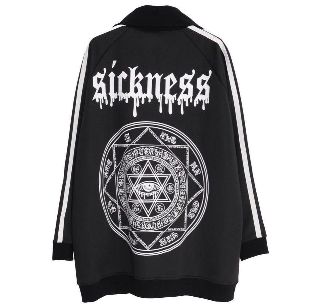 トップス ililil Sickness high neck track jacket